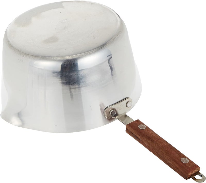 راج صينية طهي من الإستانلس إستيل أسود/ فضي 22x12سم - Image 4