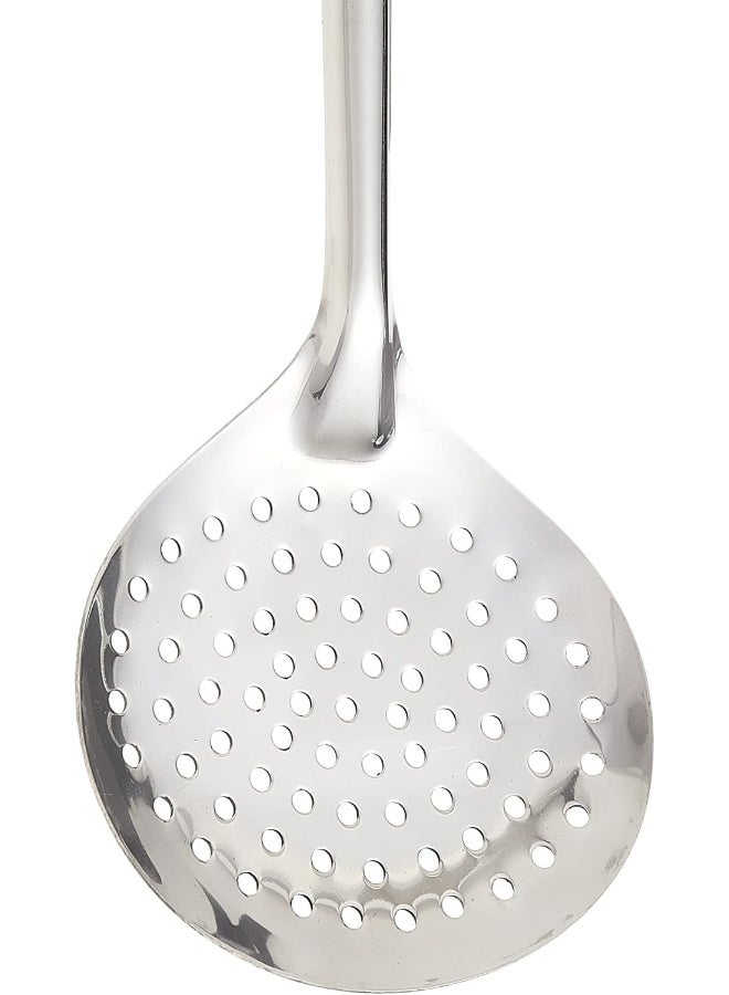 راج مقشدة من الستانلس ستيل فضي / أحمر 35x11سم - Image 3