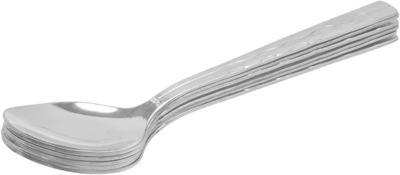 Raj Symphoney Dessert Spoon 6 Piece Set Silver - Image 3