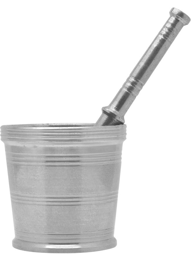 راج مدق طعام فضي 9x9سم - Image 1