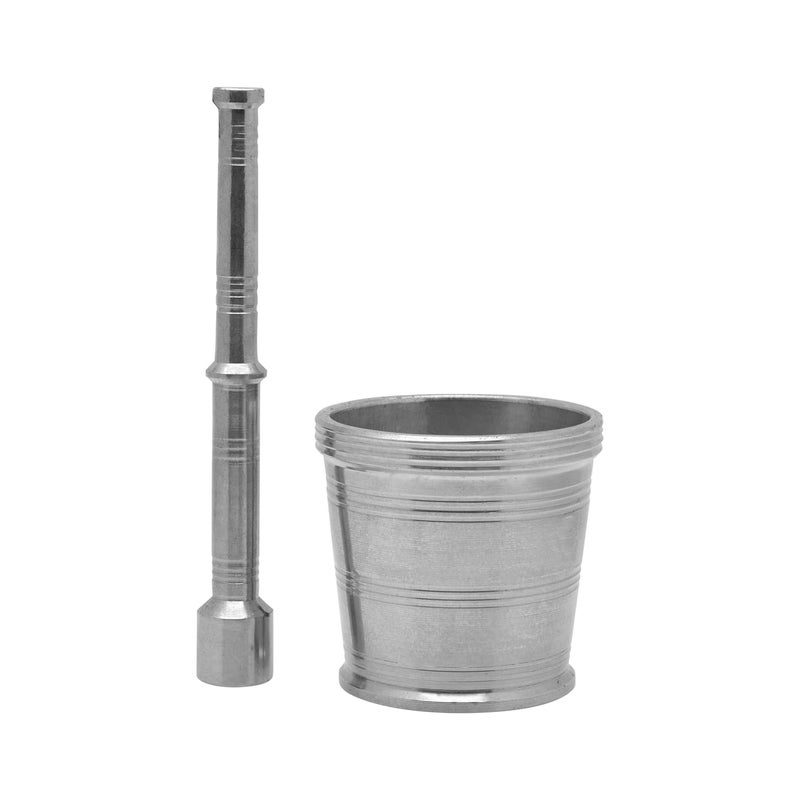 راج مدق طعام فضي 9x9سم - Image 3