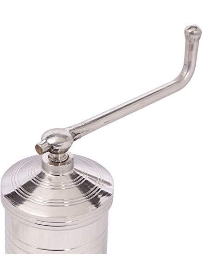 راج مطحنة توابل من الستانلس ستيل فضي 6.2x11.4x9.8سم - Image 4