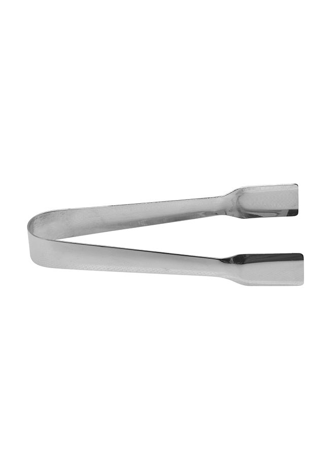 RAJ Stainless Steel Sugar Tong Silver 11.5cm  - Image 1