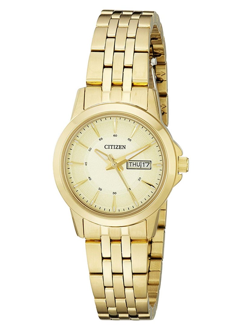 سيتيزن ساعة يد كاجوال بعقارب طراز EQ0603-59P للنساء - Image 1