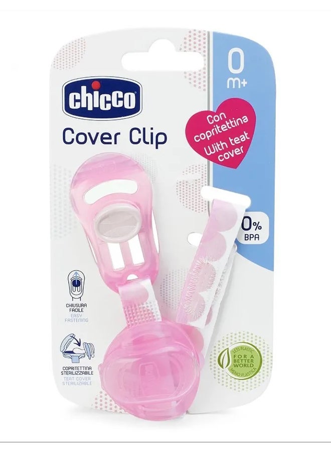 Chicco Pacifier Clip, Pink  - Image 4