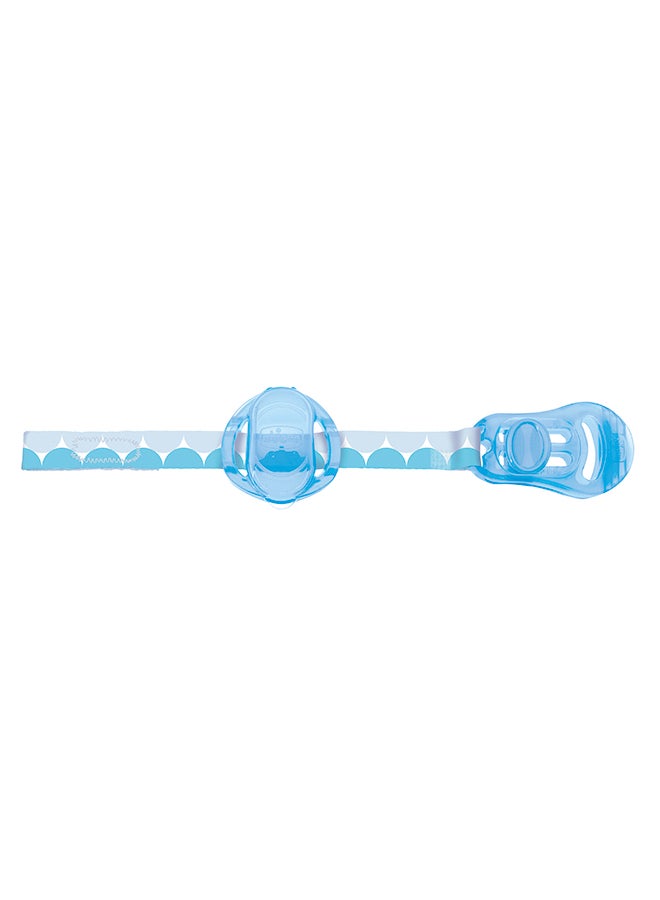 Chicco Pacifier Clip, Blue  - Image 1