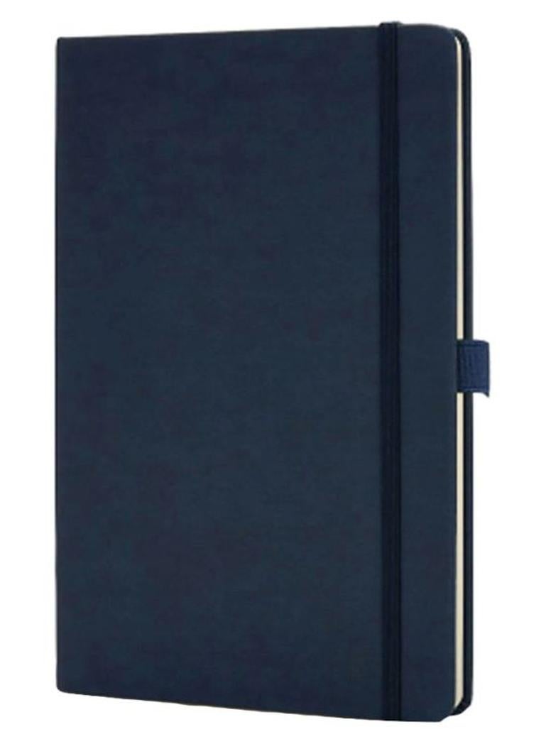 جيفتولوجي دفتر ملاحظات مسطَّر بغلاف مقوى قياس A5 من 160 صفحة أزرق - Image 1