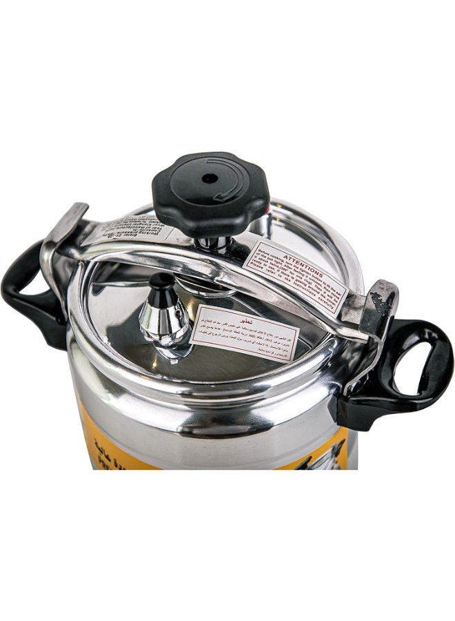 Bister Prestige Pressure Cooker 3L Silver Stainless Steel Fast Cooking Pot for Arabic Cuisine Silver/Black 4.0Liters - Image 2