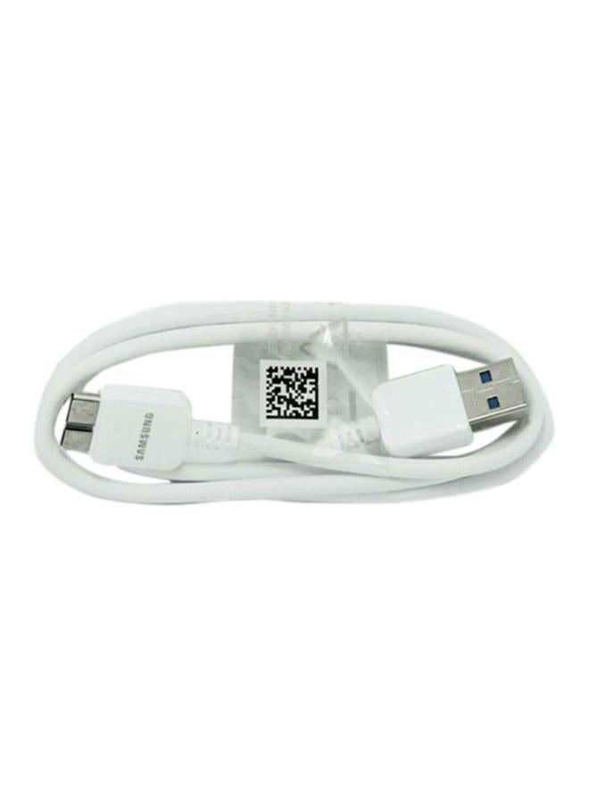 Samsung Data And Charging Cable For Samsung Galaxy Note3 White - Image 2