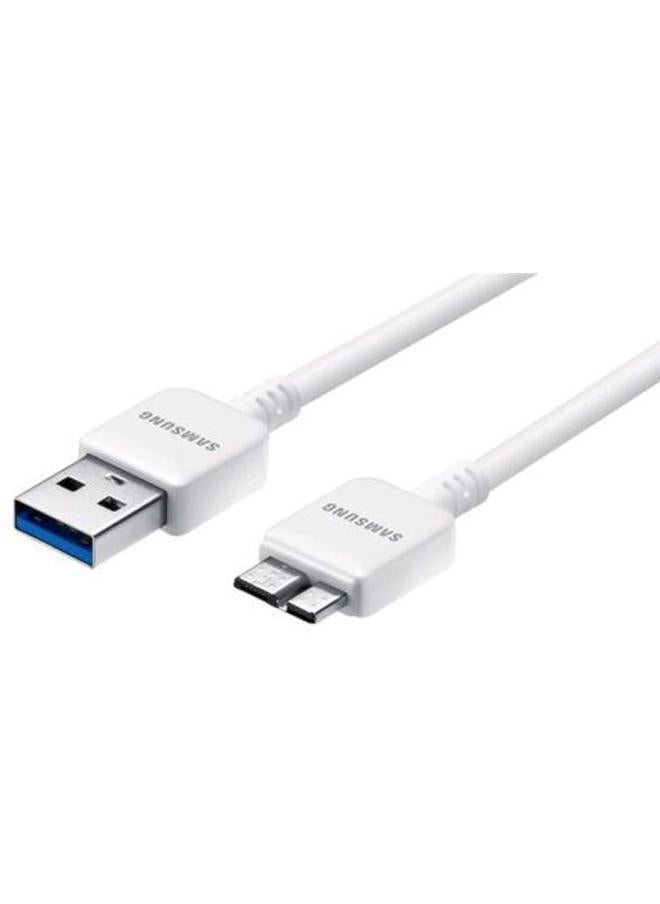 Samsung Data And Charging Cable For Samsung Galaxy Note3 White - Image 4