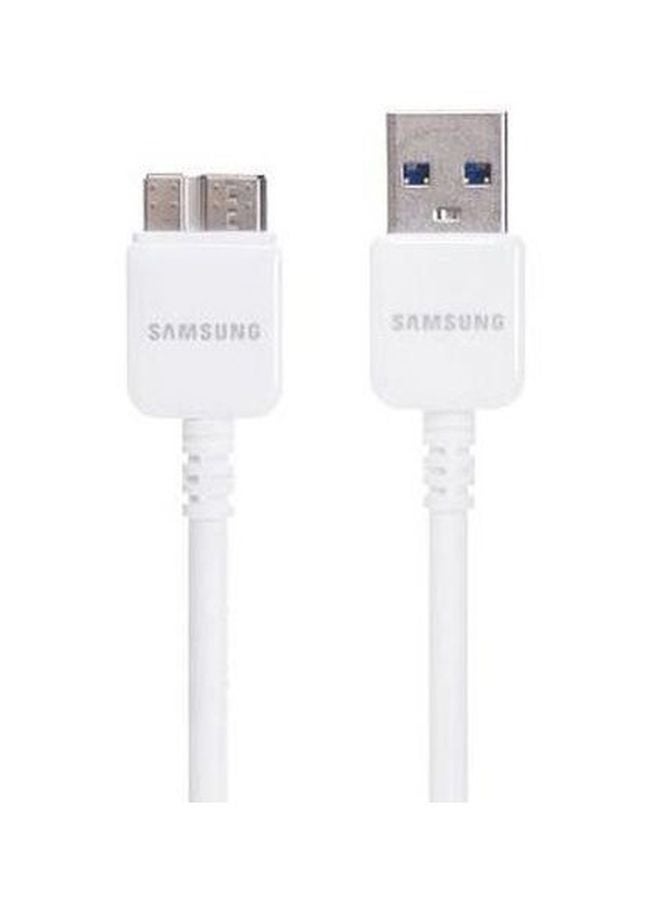 Samsung Data And Charging Cable For Samsung Galaxy Note3 White - Image 3