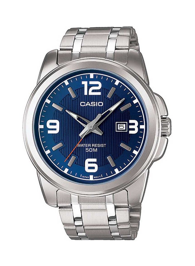 CASIO Men's Enticer Analog Watch MTP-1314D-2AVDF - Image 1