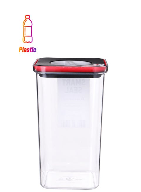 Smart Seal Dry Food Storage Clear 2.1Liters