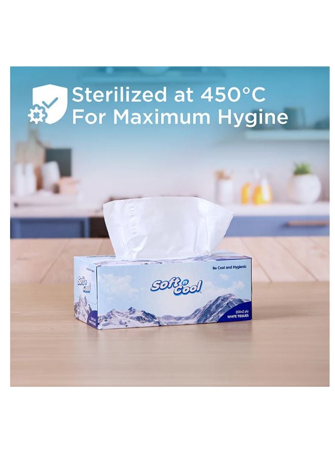 Soft n Cool 2 Ply Facial Tissue 150 Pulls 5 Box  - Image 4