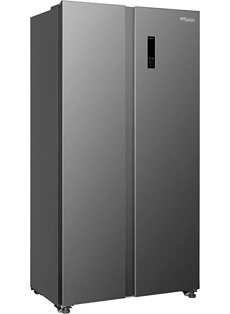 سوبر جنرال ثلاجة ببابين جنباً إلى جنب SGR710SBSSSE فضي - Image 2