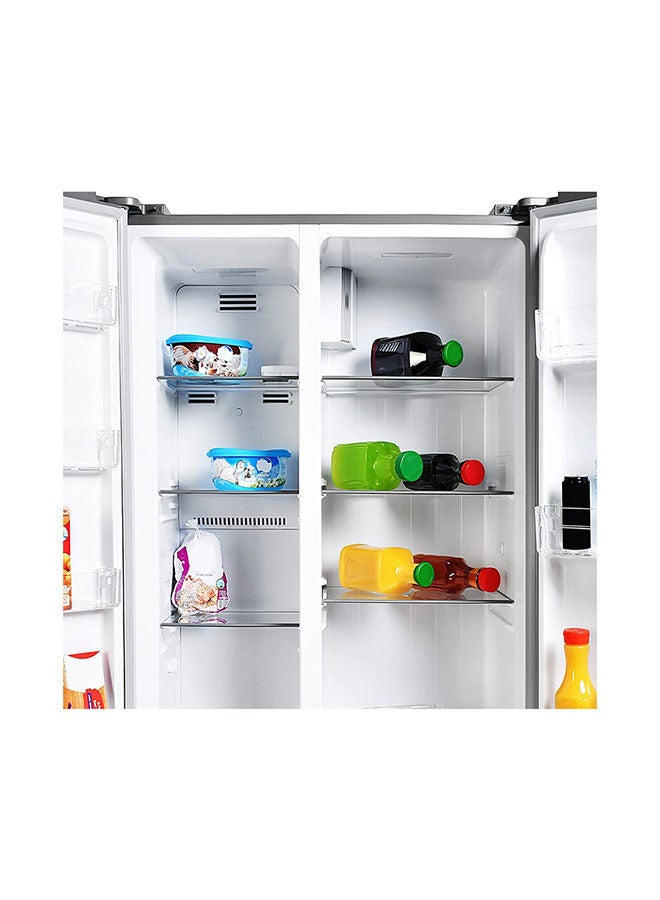 سوبر جنرال ثلاجة ببابين جنباً إلى جنب SGR710SBSSSE فضي - Image 5