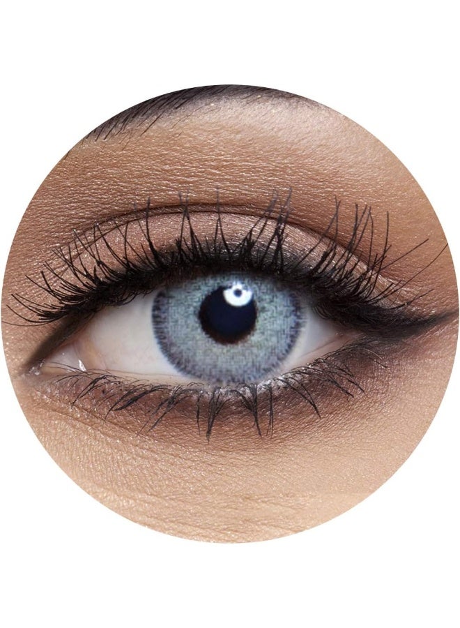 Anesthesia Women's 6 Months Disposable Contact Lenses - Dream Grey  - Image 2