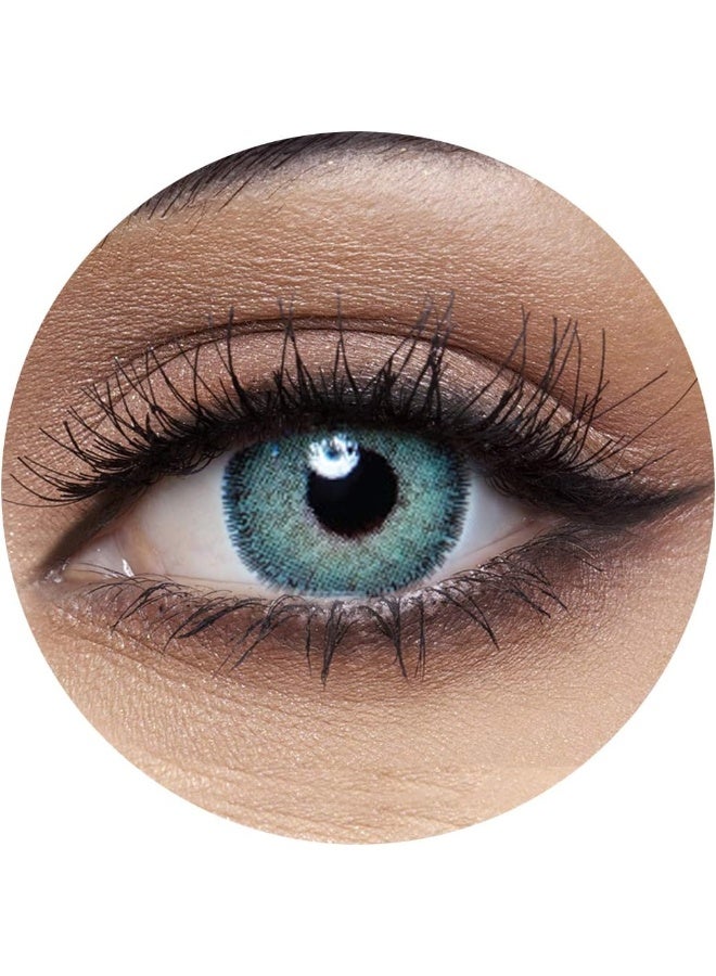 أنستازيا عدسات لاصقة صالحة للاستخدام لمدة 6 أشهر - لون أخضر حالم للنساء - Image 3