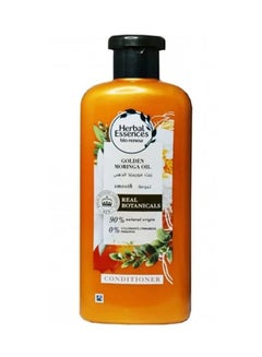 Herbal Essences Gold Moringa Oil Natural Conditioner for Hair Smoothness 400ml  - Image 1