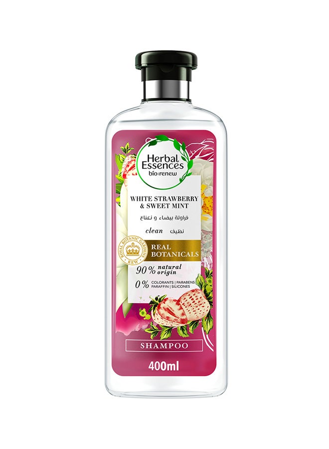 Herbal Essences Bio:renew White Strawberry & Sweet Mint Shampoo 400ml - Image 1