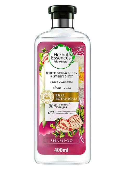 Herbal Essences Bio:renew White Strawberry & Sweet Mint Shampoo White Strawberry & Sweet Mint 400ml