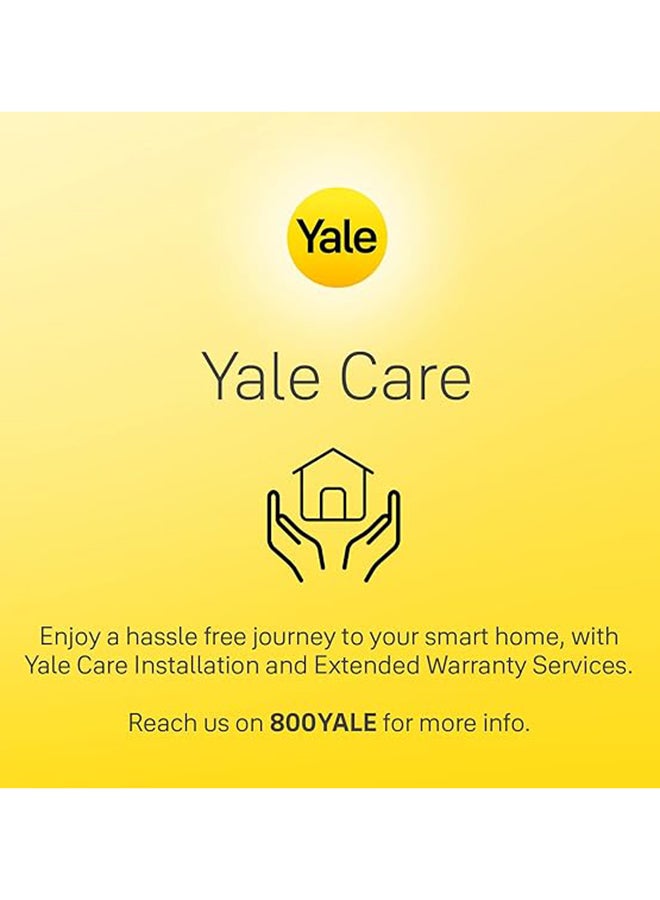 Yale - Yale Ydm4109 Digital Door Lock Fingerprint, Keypad, W 50.2 X H 41.8 X L 23.6 cm Black - Image 1