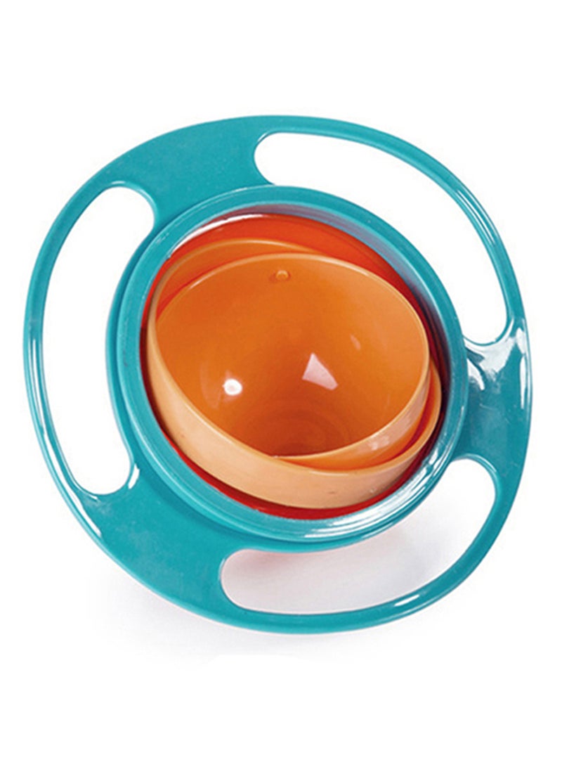 Eazy Kids Gyro Bowl Spill Resistant With Lid Green - Image 1