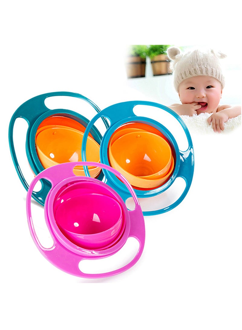 Eazy Kids - Gyro Bowl Spill Resistant With Lid Blue - Image 1