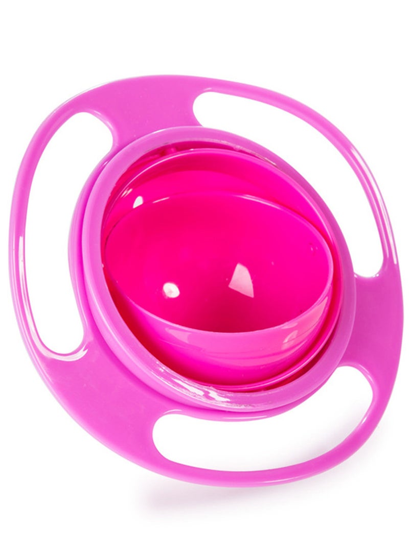 إيزي كيدز وعاء جيروسكوب مقاوم للانسكاب مع غطاء باللون الأحمر - Image 1