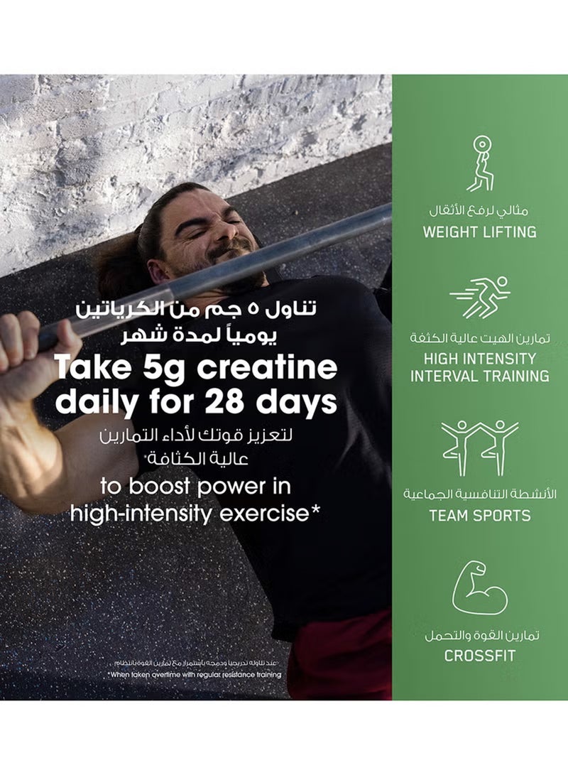 أوبتيموم نيوتريشن مسحوق كرياتين مطحون للاستخدام بعد التمرين - دون نكهة - 57 حصة - Image 5