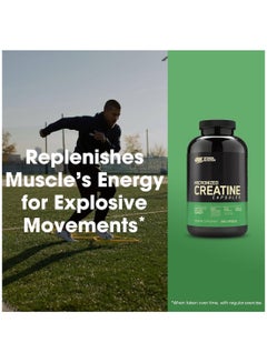 Optimum Nutrition Creatine Dietary Supplement - Unflavoured - 200 Capsules  - Image 3