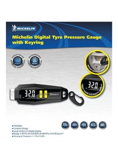 Michelin Pocket Size Digital Tyre Pressure Gauge with Keyring  - Image 2