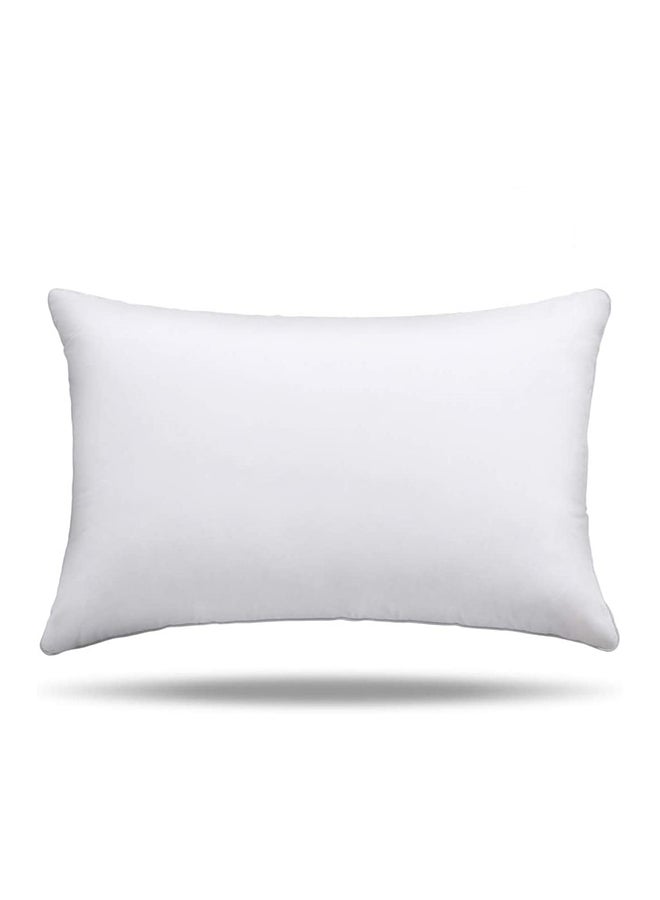 Hotel Linen Klub - Deyarco Princess Press Pillow Microfibre Standard Polyester White 48 x 70cm - Image 1