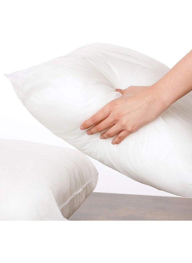 Hotel Linen Klub Cushion Filler – 40x40 cm, 300g Hollow Siliconized Microfiber, Non-Woven Fabric (70gsm), White Microfiber White 40x40cm  - Image 5