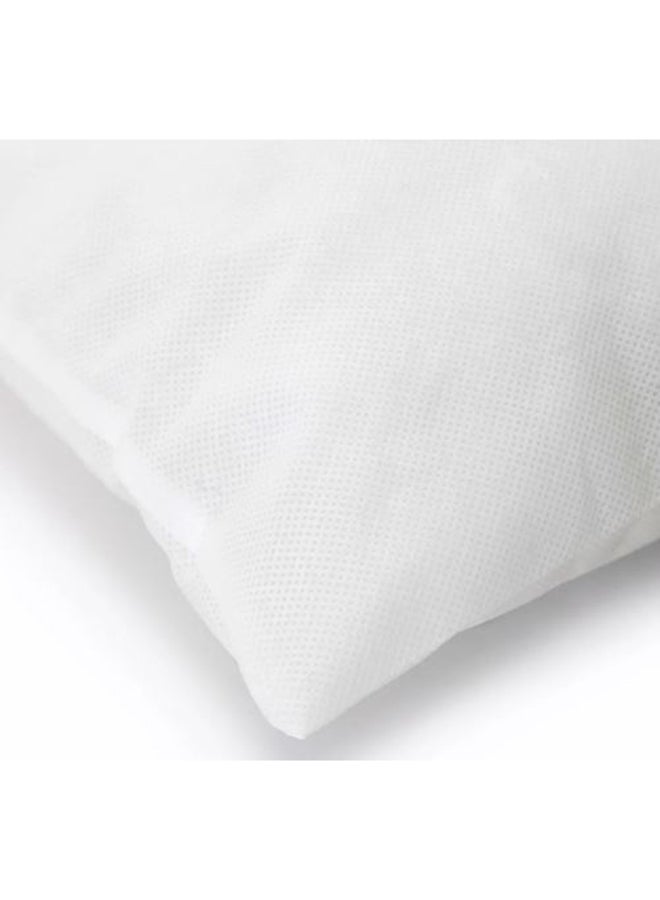 Hotel Linen Klub Cushion Filler – 40x40 cm, 300g Hollow Siliconized Microfiber, Non-Woven Fabric (70gsm), White Microfiber White 40x40cm  - Image 3