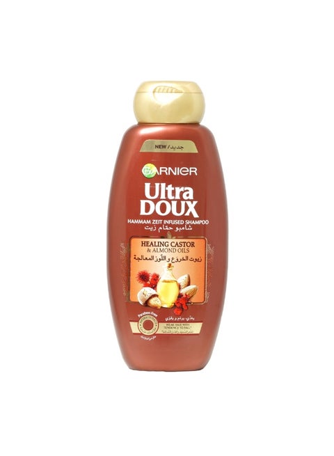 شامبو حمام زيت من ألترا دو بزيت الخروع واللوز العلاجي شفاف 400 مل شفاف 400 ml
