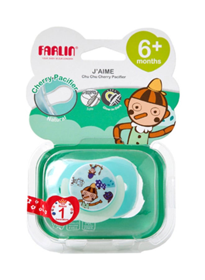 فارلين لهاية تشو تشو بتصميم كرزي لعمر 6 أشهر وما فوق - لون خوخي - Image 2