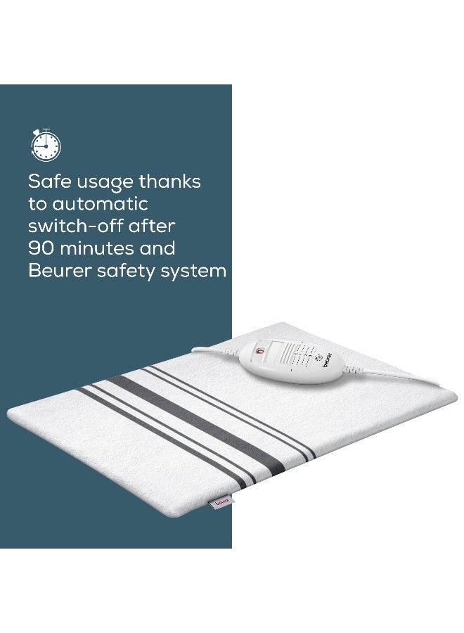 Beurer HK 25 Electric Heat Pad – Soft and Comfortable Heating Pad for Pain Relief | 3 Temperature Settings | Machine-Washable Cover - pnsku/N13142905A/45/_/1740661406/3a886185-920c-4a22-8618-91e3a3e0dd96