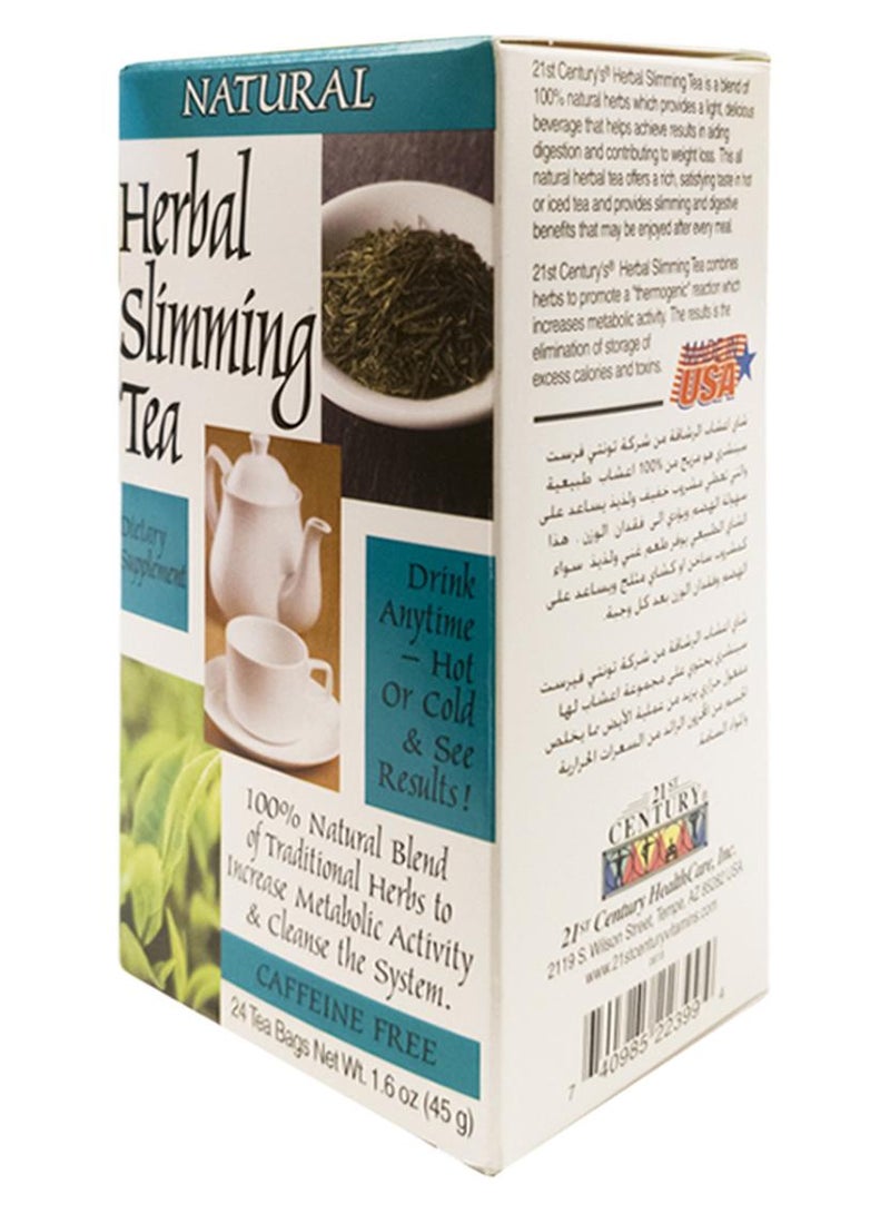 21st Century Herbal Slimming Natural Tea 24 Tea Bags - Image 1