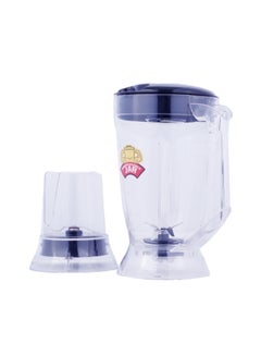 كليكون خلاط كهربائي 2 في 1 1.5 L 350 W CK2152 أحمر/شفاف/أسود  - Image 5