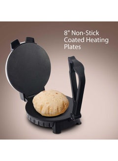 Clikon 8-Inch Electric Chapati Maker 900 W CK2430 Black/Silver  - Image 3