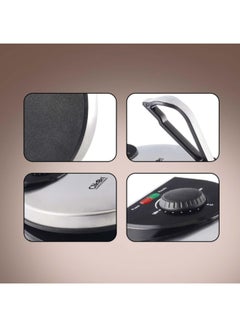Clikon 8-Inch Electric Chapati Maker 900 W CK2430 Black/Silver  - Image 4