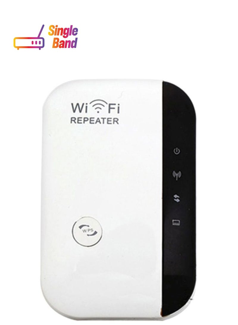 Bison - Bluetooth Wireless Wi-Fi Repeater White/Black - Image 1