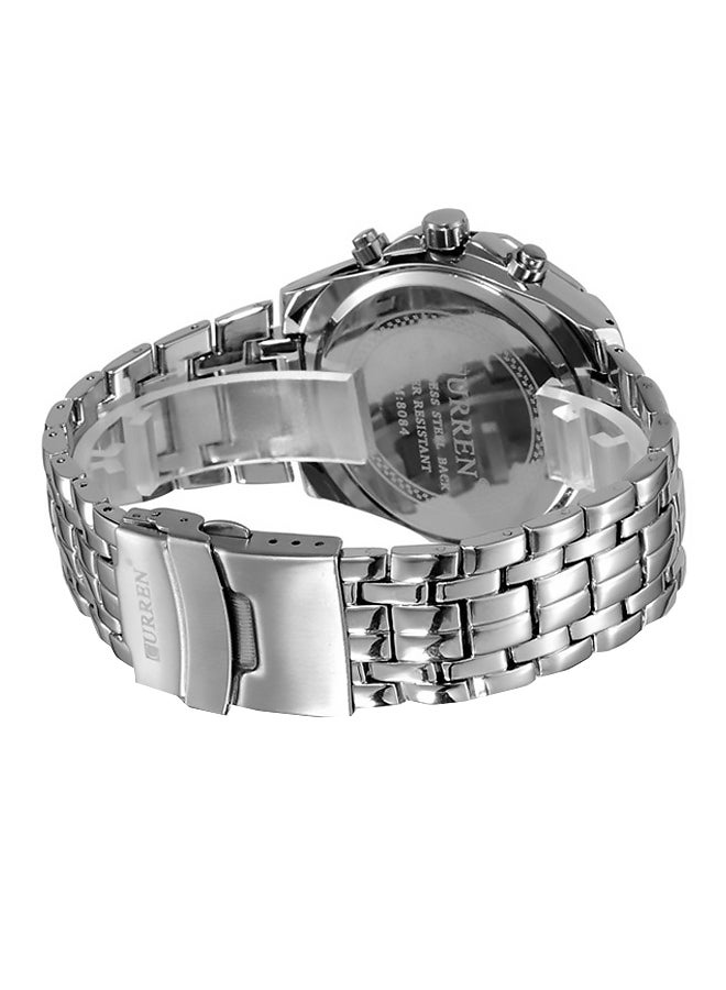 كارين ساعة يد مقاومة للماء بعقارب طراز WT-CU-8084-W للرجال - Image 2