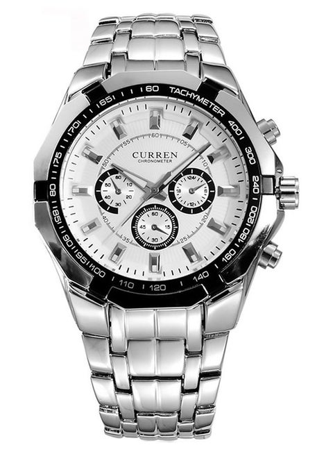 Men's Waterproof Analog Watch WT-CU-8084-W