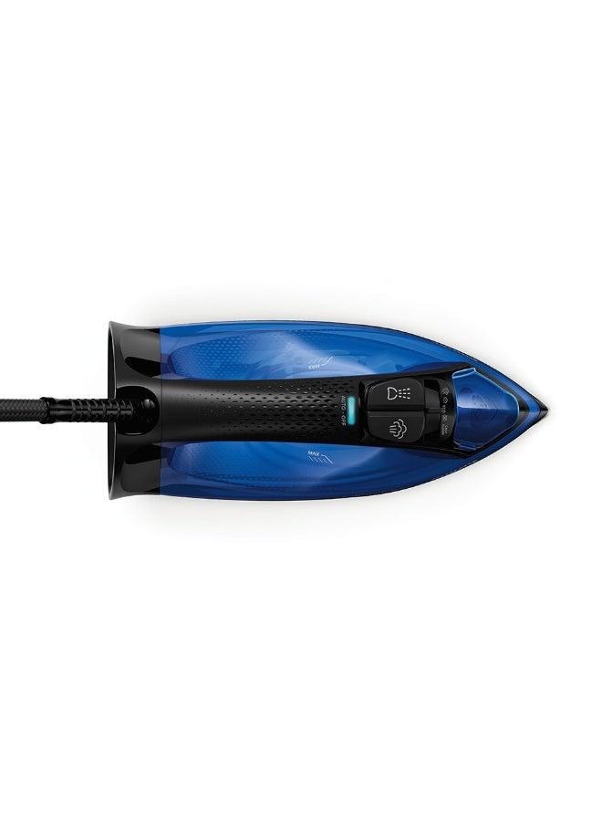 فيليبس جهاز كي بالبخار 300 ml 2500 W GC3920/26 أسود/أزرق - Image 2