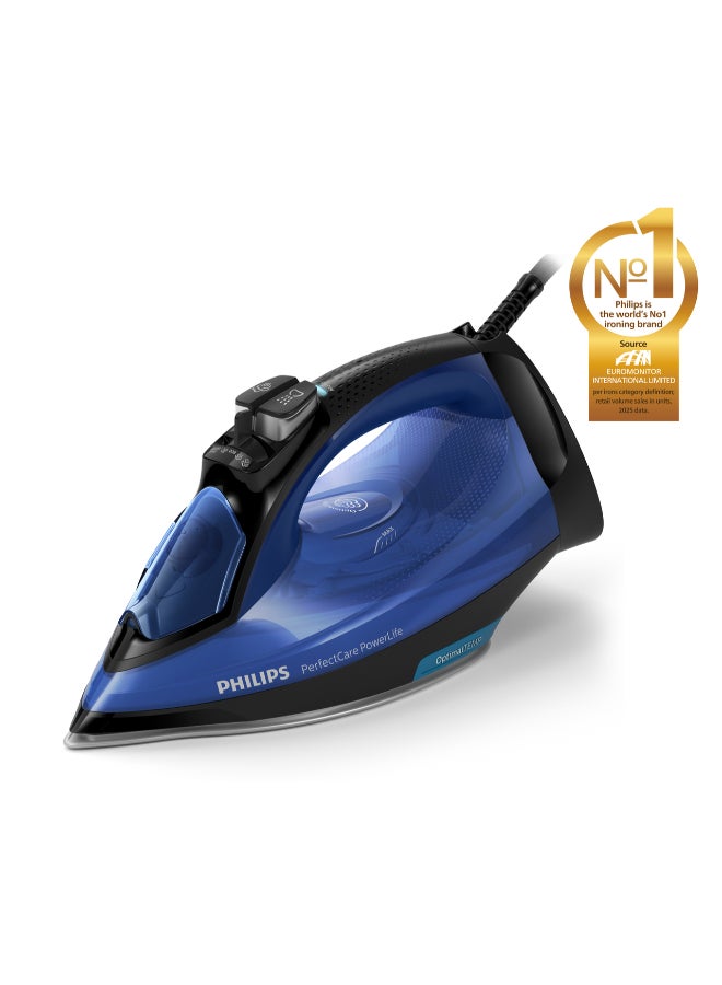 فيليبس جهاز كي بالبخار 300 ml 2500 W GC3920/26 أسود/أزرق - Image 1