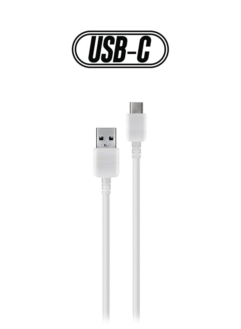 Samsung - Type-C Data Cable White/Silver - Image 1