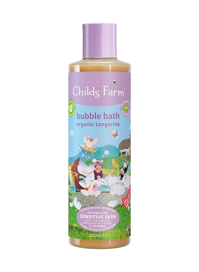 Childs Farm Organic Tangerine Bubble Bath - 250ml - Image 1