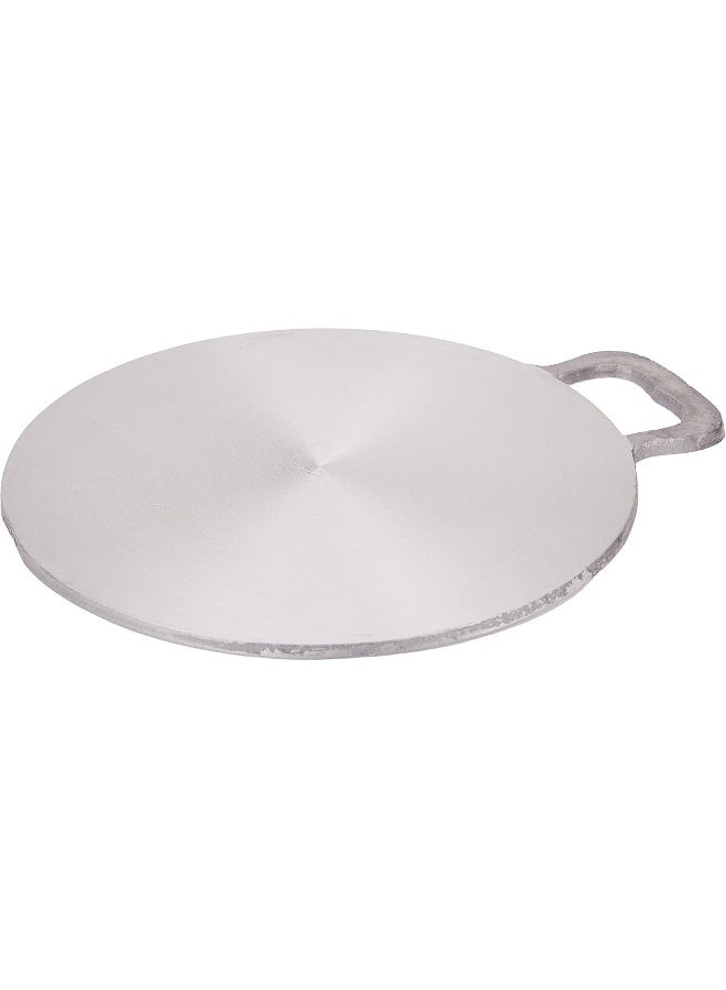 راج مقلاة تاوا عربية من الألومنيوم فضي 30سم - Image 1